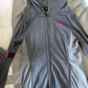 Grey hooded sweatshirt from PINK